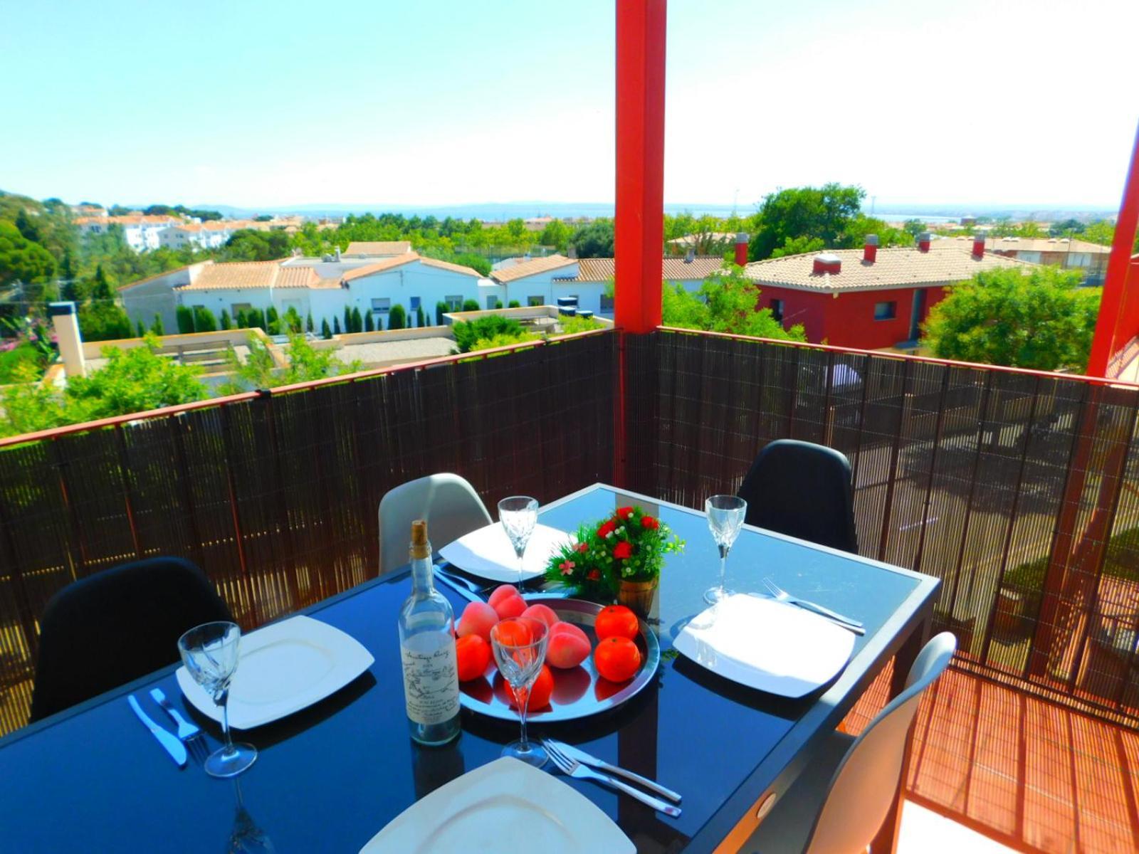 Gmid Immo Apartamento Mas Oliva Roses Bagian luar foto